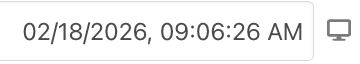 screenshot of a timestamp and fullscreen icon